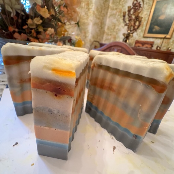 • Muddy Rainbow Soap • $2/10 • Premium Mango Butter. Honey. Avocado. Clay. - Picture 5 of 5